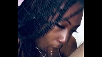 Preview 3 of Carsting Coutch - LilChocolate eats down on black dick