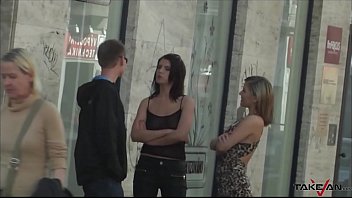 Preview 2 of Wywww - Two hot girls share one amateur dick