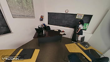Preview 1 of Love Sex Aur - VR Conk: Hot Student Ryuko Matoi Gets Fucked Upskirt and Has a Real Orgasm in Anime Cosplay Parody | HD Porn