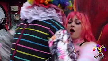 Preview 3 of Suck Itnipple - Fucking gothic chick after rock concert