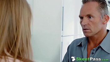 Preview 2 of Xxx Vinod 2018 - Employer Fucks Teen Babysitter&#039_s Hairy Pussy In The Kitchen