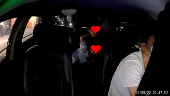 Preview 4 of Yingly Lesbians - Oral sex on a taxi