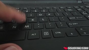 Preview 1 of Bfxxxxxxxc Sex - Stepbro gets a boner seeing his hot sexy stepsister