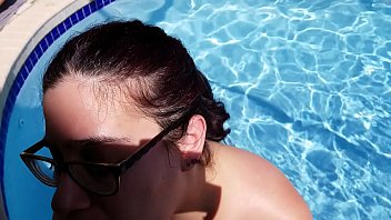 Preview 1 of Kitzler Bdsm - Black Owned White Slut Sucking BBC By the Pool