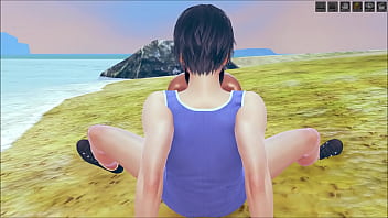 Preview 2 of Brunette And Anal - AMA(female free diver) GIRL HINA