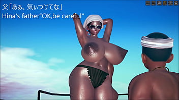 Preview 1 of Brunette And Anal - AMA(female free diver) GIRL HINA