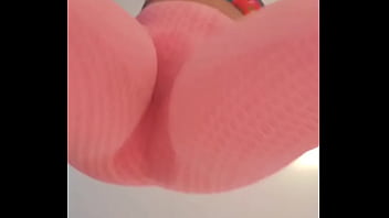 Preview 4 of Beuttefull Office Gal Bathroom - Giantess Kruel Kylie plays through wet leggings