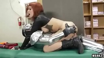 Preview 3 of Up Valsad Vapi Sexy Video - Black Widow gets a Creampie in Her Tight Asshole