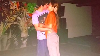 Preview 1 of Asian Stand Up Masturbating - Teen fulfills her fantasy by fucking a very hot milf