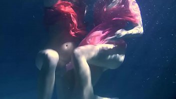 Preview 2 of Uncensored Asian Heroine - Lilia Mihalkova and Natalia Kupalka underwater lesbians