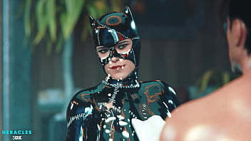 Preview 3 of Vidios Xxnx3 - Catwoman enjoying his delicious oral