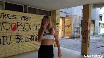 Preview 1 of Incest Home Sex - That&#039_s how East European bitches fuck on the street. POV. RISKY. PUBLIC OUTDOOR. DOGGY. CUM ON FACE