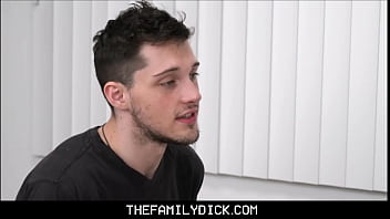 Preview 1 of Lana Rhoedes Casting - Twink Stepson Ryland Kingsman Fucked By Hot Stepdad Chris Damned In His Office