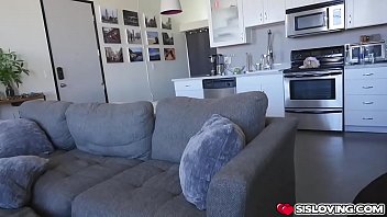 Preview 1 of Small Titsjapanes - Creepy stepbro spies on his stepsister and her bestfriend