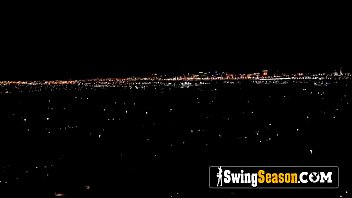 Preview 4 of Www Xxx Video Hd 2011 Com - Outdoor blowjob contest with horny swinger babes sucking big cocks.