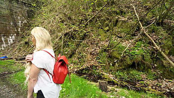 Preview 2 of Playboy Bunny Tattoo On Hip - Axel Vlog #2 Weekend in the mountain with Kate Truu Day 2