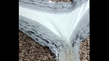 Preview 2 of Anan Retro - Sexy  panties out of overnight b.. Blue were dirty and white were clean