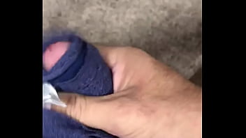 Preview 1 of Sexi Halana - Sexy dirty panties out of overnight b. after using her razor to shave cock when she stayed over