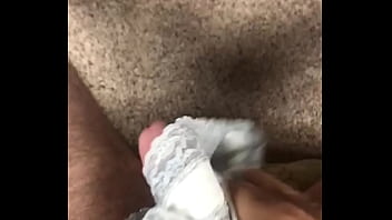 Preview 2 of Paid Quickie - SIL clean panties out of overnight b. after using her razor to shave cock when she stayed over