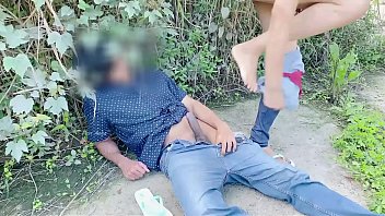 Preview 3 of Big Boobs Mom Bbw - Hijab desi girl fucked in jungle with her boyfriend