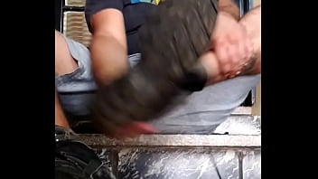 Preview 2 of Real Chech - Tirando o bota depois de um dia todo calorento