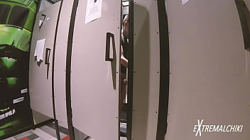 Preview 1 of Teen Wench - Teen wanking in the fitting room