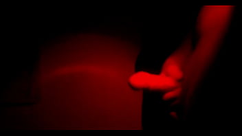 Preview 1 of Telugu Lkj Videos - Cumshot after edging masturbation with red light.
