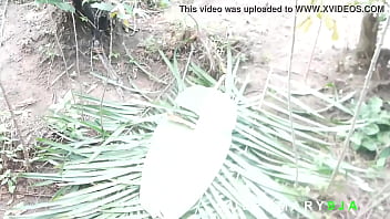 Preview 2 of Ry Ulfa - My village slay Queen preferred fuck in the bush to a funished room