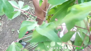 Preview 3 of Ry Ulfa - My village slay Queen preferred fuck in the bush to a funished room