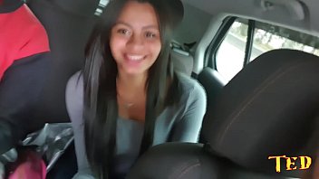 Preview 1 of Swallow Cum Struggle - Ted levando a novinha para seu primeiro filme adulto - Yasmin Fontes - Ed Junior