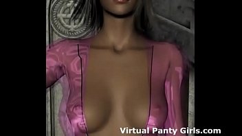 Preview 4 of Boss Licking - My virtual top is so tight on my big tits