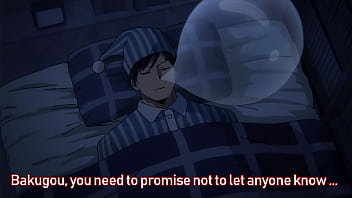 Preview 1 of Tia Makes Him Erup - Boku no hero ep1 - Breaking the rules