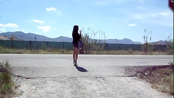 Preview 3 of 2018 Superhead Queen - Lili cd tacones plata morena carretera