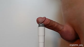 Preview 3 of New Outfit - Male orgasm with huge cumshot after nice cock growing