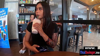 Preview 1 of Sub Facefuck Gf - Real amateur asian couple home made quickie fuck video