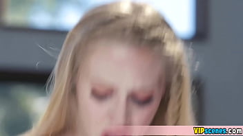 Preview 3 of Village Grils Sex - Extra small blonde teen Emma Starletto gets a huge cock