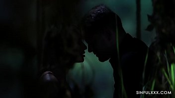 Preview 1 of Selfie Mobile Phone - Sensual Couple Save Broken Relationship in the Jungle
