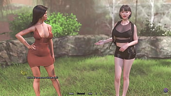 Preview 1 of Big Ass Whip - Big Ass Stepsister Trying Anal Sex First Time with Stepbrother - 3D Hentai Animated Porn - Life in Santa County
