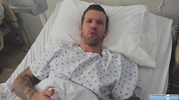 Preview 1 of Www Tv Ankar Sex Video Com - Busty TS nurse Korra Del Rio barebacked