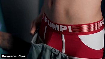 Preview 2 of Mom Phenix Marie - Horny Gay Male With Big Cock (Bo Sinn) Fucks (Lev Ivankov) - BROMO
