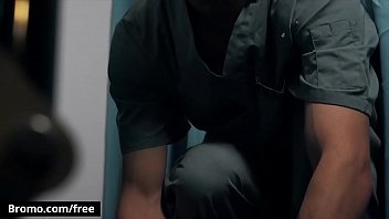 Preview 1 of Mom Phenix Marie - Horny Gay Male With Big Cock (Bo Sinn) Fucks (Lev Ivankov) - BROMO