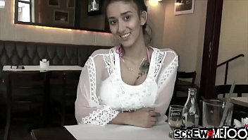 Preview 1 of Sunny Leon Xxx Hd Viedo - ScrewMeToo Slim Big Tits Hottie Rides Big Meat Pole