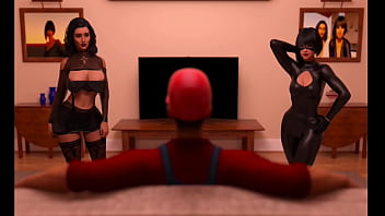 Preview 4 of Mom Diarise - First round goes to the sexy nun (Shut Up and Dance Halloween) Ep 2