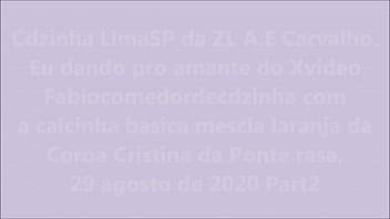 Preview 1 of Babyautoamateur - CdzinhaLimaSp dando gostoso pro amante XVfabio eu usando a calcinha basica Laranja da Cristiana Ponte Rasa 29Agosto2020Part2