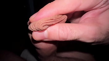 Preview 2 of Sxsi Girls - Foreskin Play on Big Thick Uncut Cock while Moaning and Dirty Talking until Huge Cum