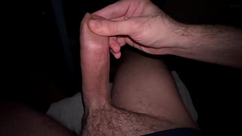 Preview 3 of Sxsi Girls - Foreskin Play on Big Thick Uncut Cock while Moaning and Dirty Talking until Huge Cum