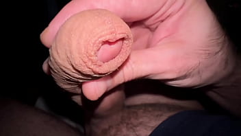 Preview 1 of Sxsi Girls - Foreskin Play on Big Thick Uncut Cock while Moaning and Dirty Talking until Huge Cum
