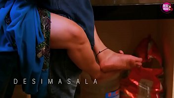 Preview 4 of Skint Teen Anal - ANJALI (Telugu) as House Wife,  Husband - Lovely Romance in KITCHEN