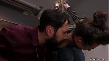 Preview 2 of Dorcel Aleska7 - Evidence clerk bound and fucked by cop