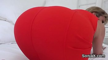 Preview 3 of Xxx Move Ramatk - Unfaithful english mature lady sonia flashes her massive naturals